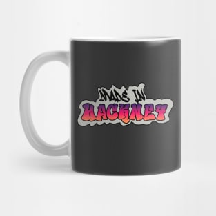 Made in Hackney I Garffiti I Neon Colors I Red Mug